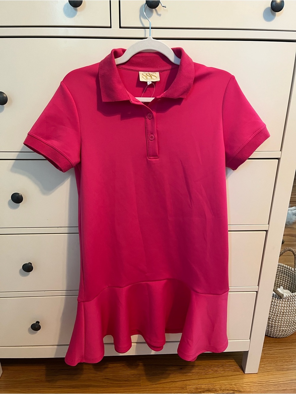 SSYS Polo Dress with Flounce Hem